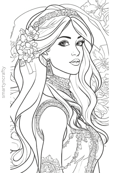 barbie coloring pages
