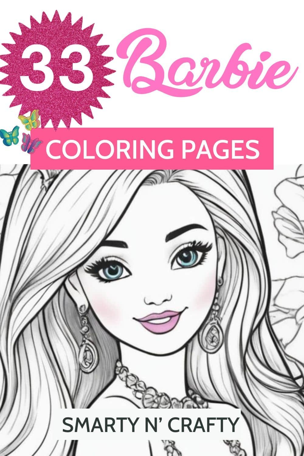 barbie coloring pages