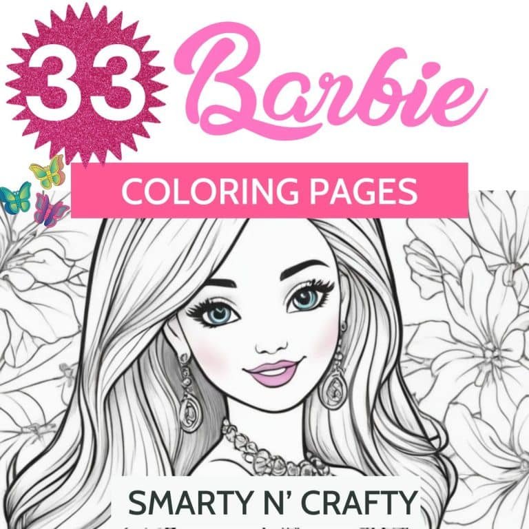 barbie coloring pages