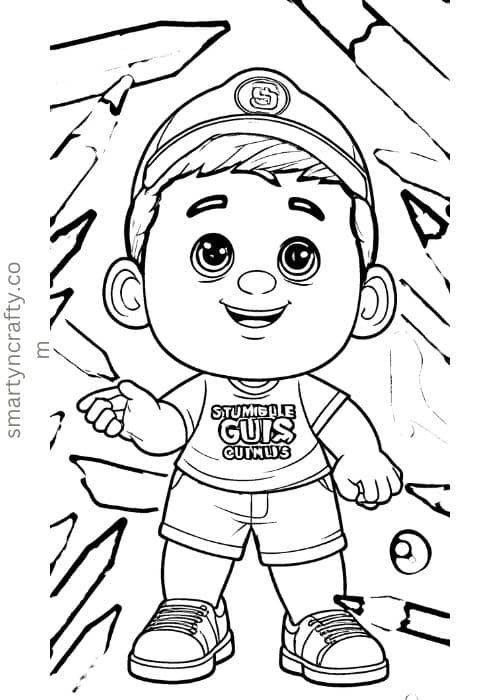 stumble guys coloring pages