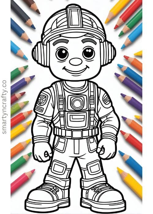 stumble guys coloring pages