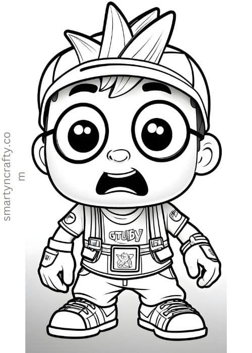 stumble guys coloring pages