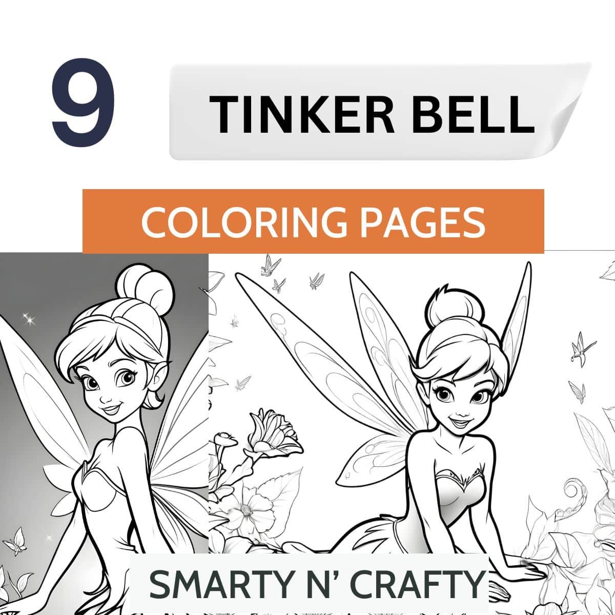 tinker bell coloring pages