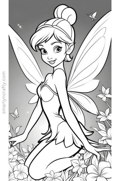 tinker bell coloring pages
