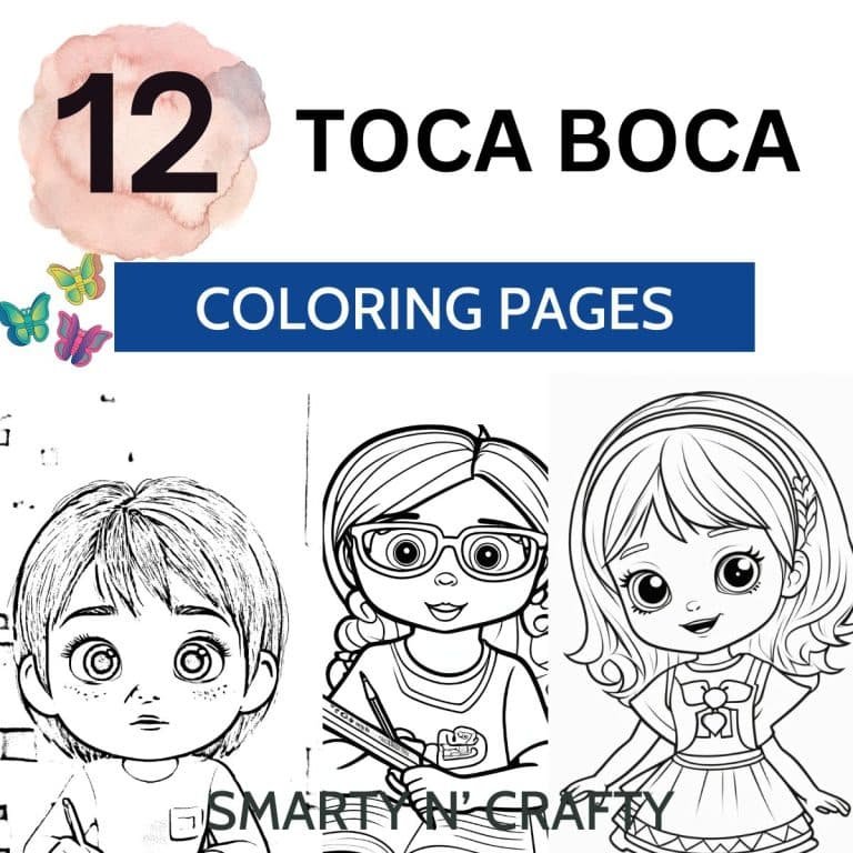 Toca boca coloring pages