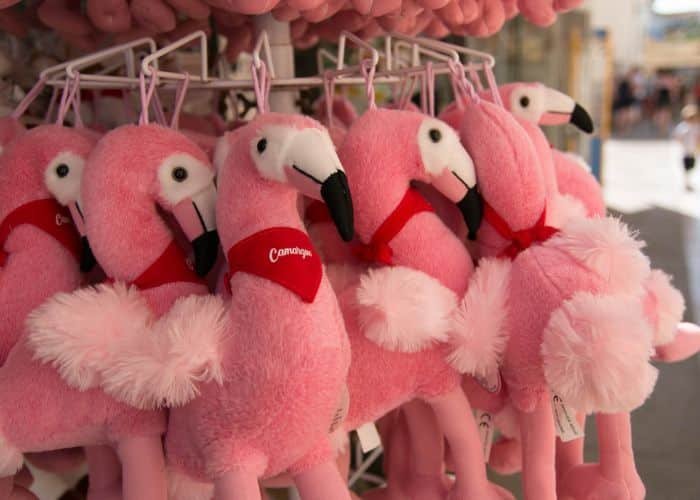 Flamingo plush toy