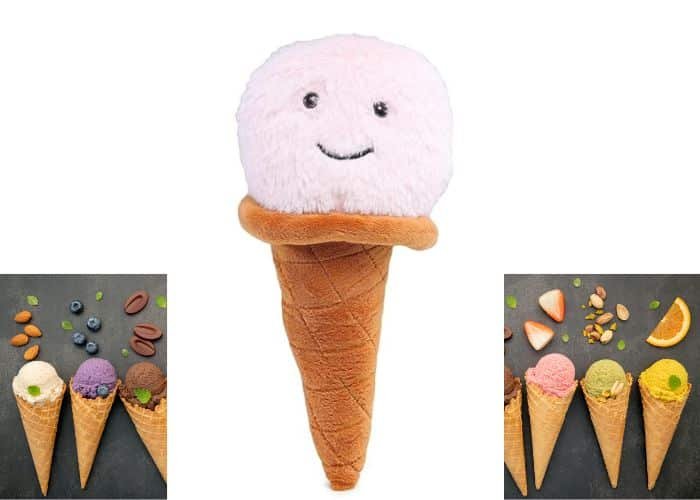 Ice cream plushie