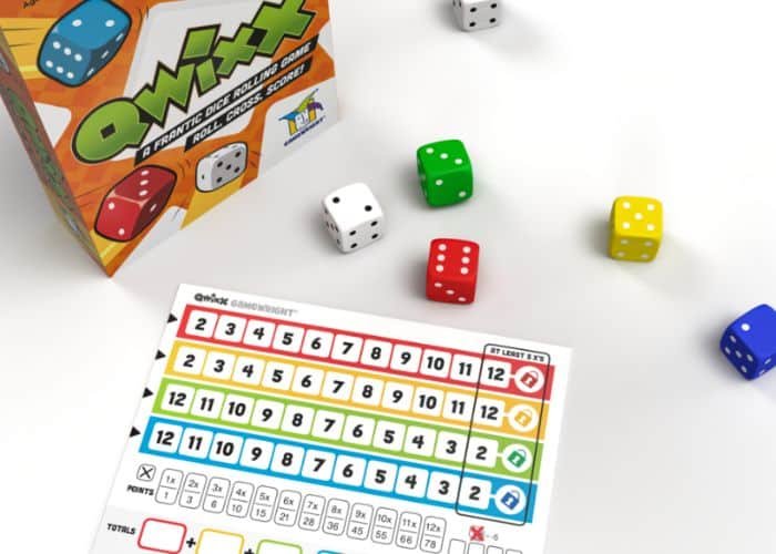 Quixx Dice Game