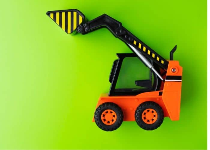 Toy Truck and Loader