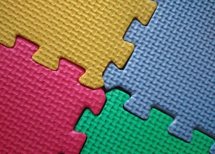 Jigsaw mat:
