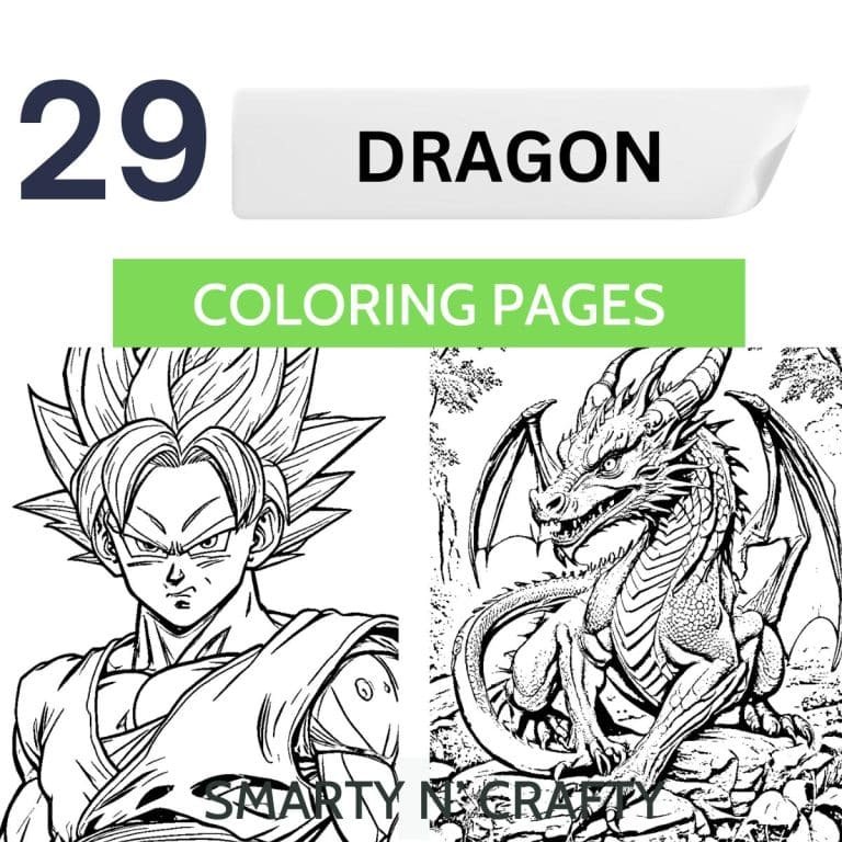 dragon coloring pages