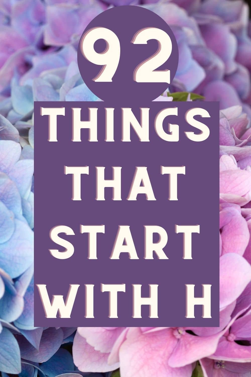 Things that start with H