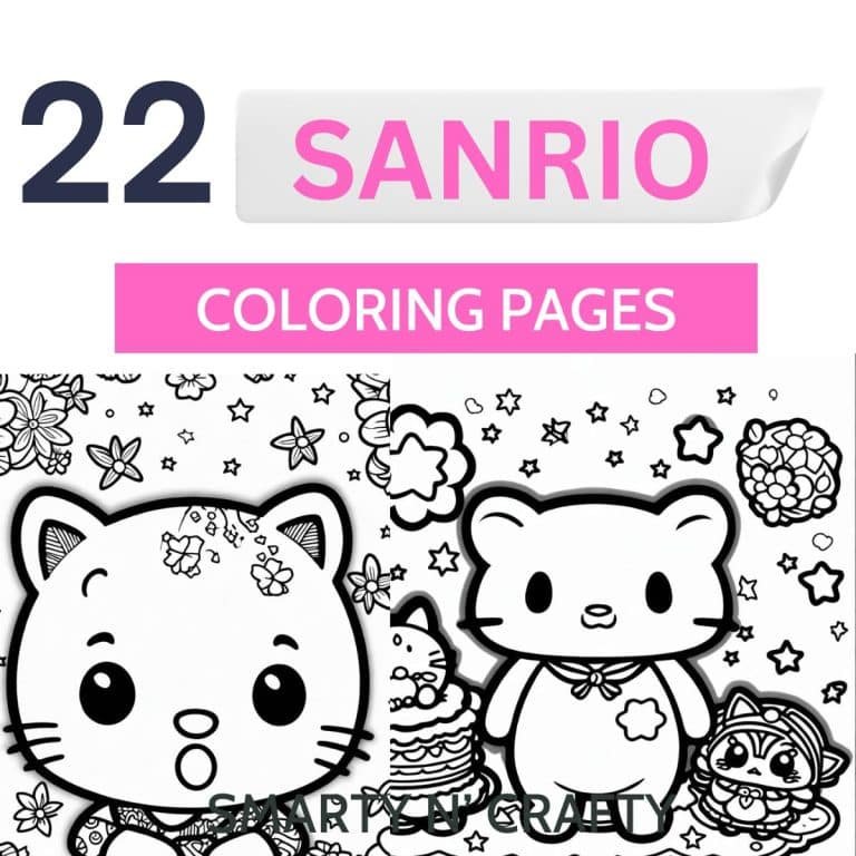 sanrio coloring pages