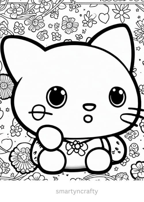 sanrio coloring pages