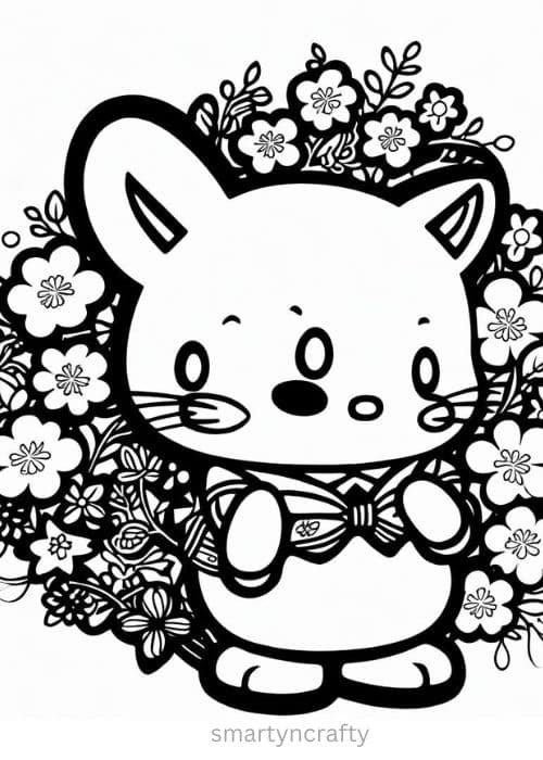 sanrio coloring pages