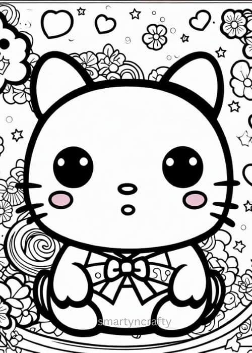 sanrio coloring pages