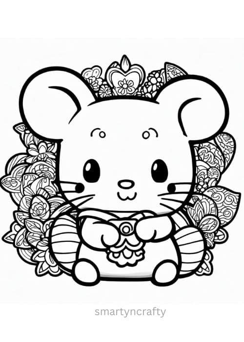 sanrio coloring pages
