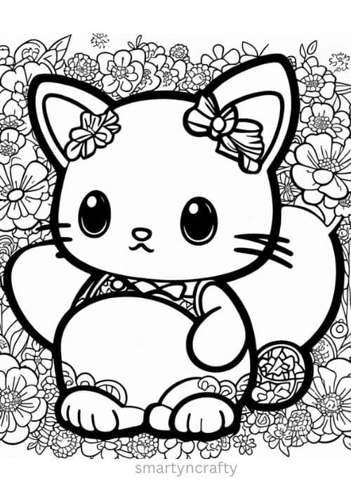 sanrio coloring pages