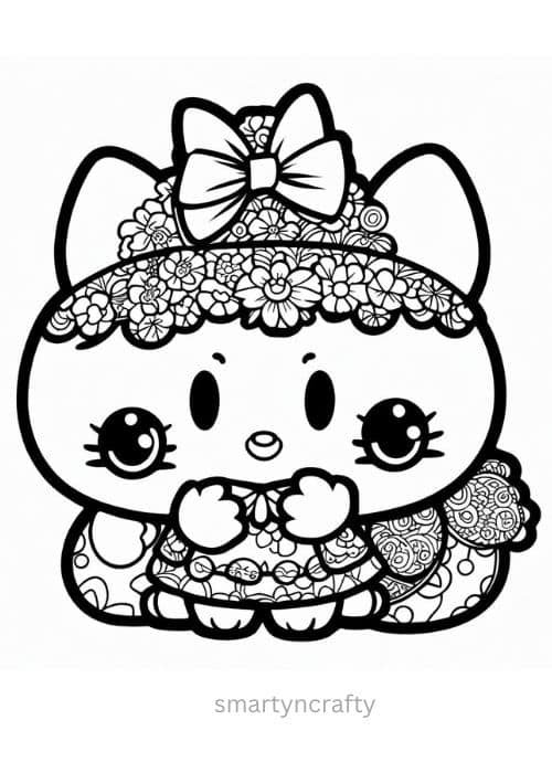 sanrio coloring pages