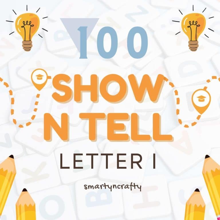 Show and Tell Letter I