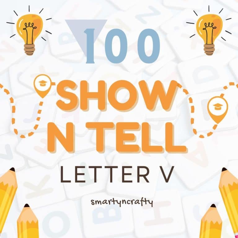 Show and Tell Letter V