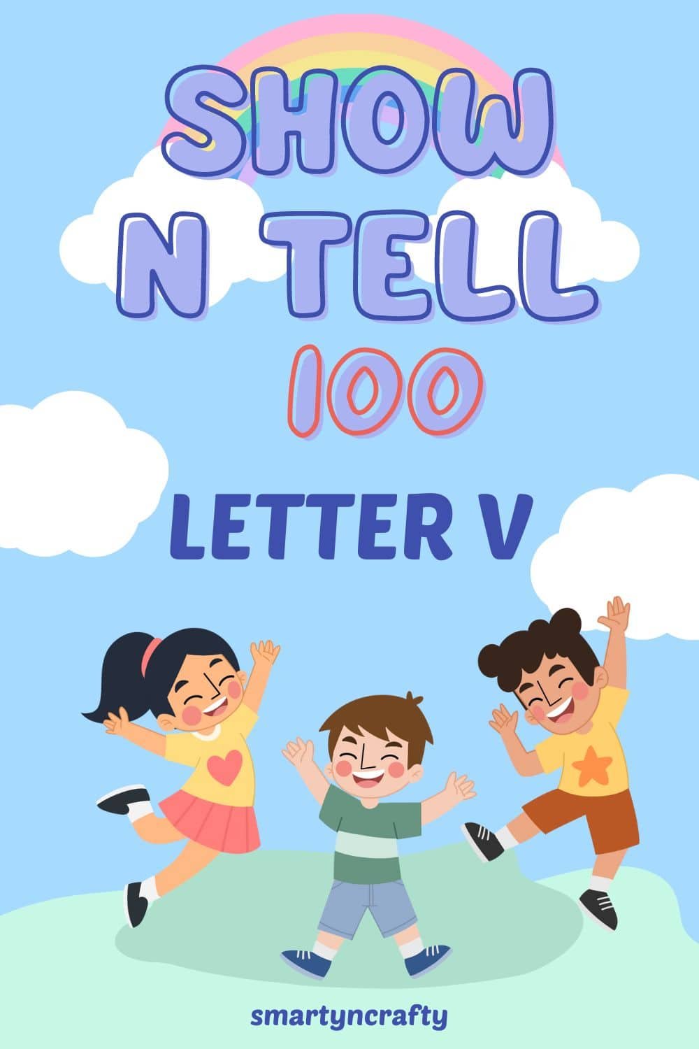 Show and Tell Letter V 