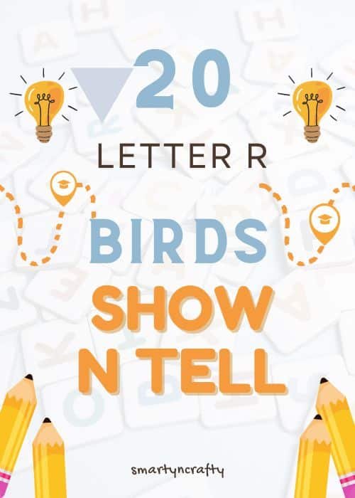 Show and tell letter R 