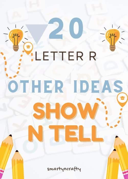 Show and tell letter R 