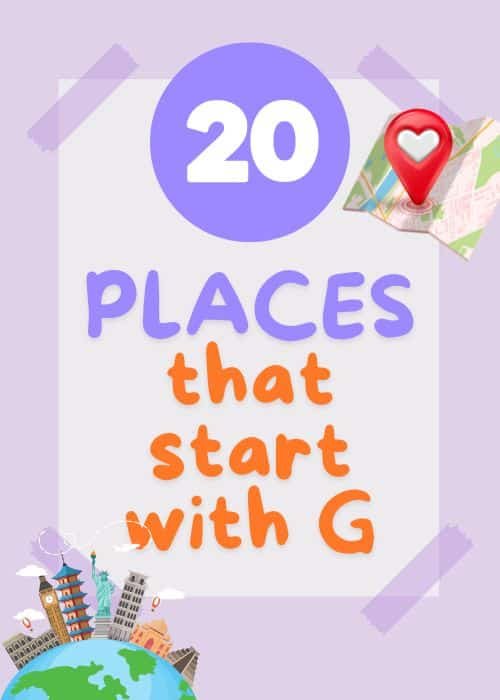 show and tell letter G