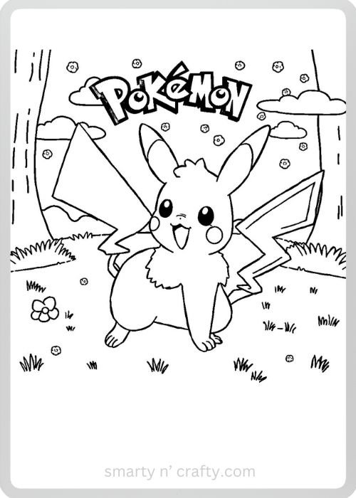 pokemon coloring pages