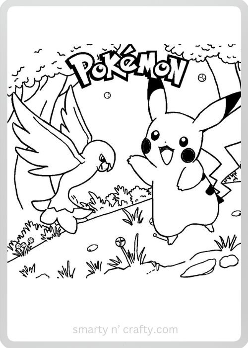 pokemon coloring pages