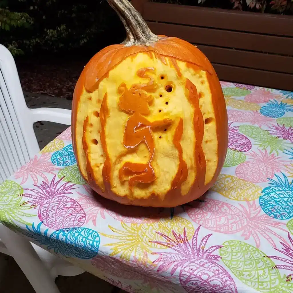 Mermaid Pumpkin Carving Ideas