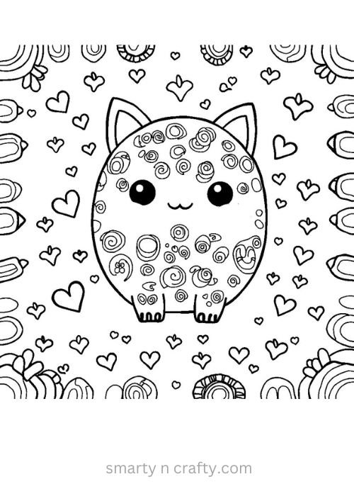 kawaii coloring pages