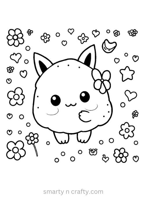 kawaii coloring pages