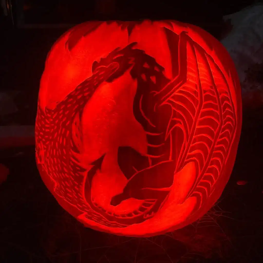 Dragon Pumpkin Carving Ideas