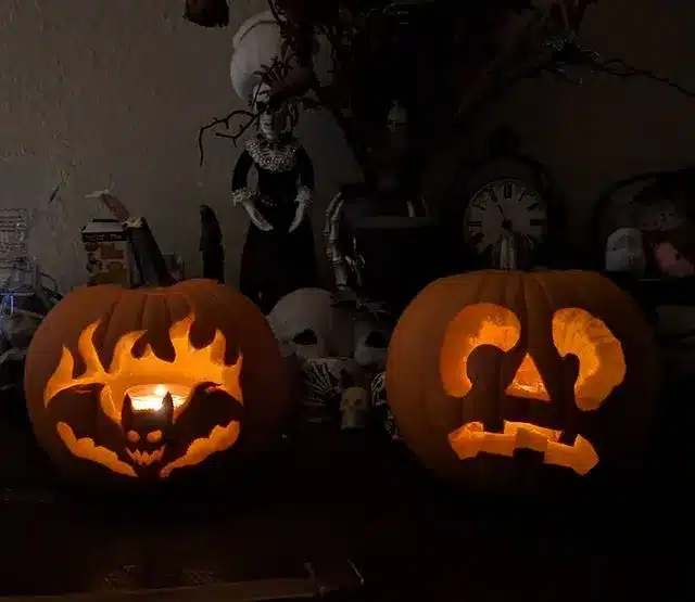 Bat Attack Pumpkin Carving Ideas