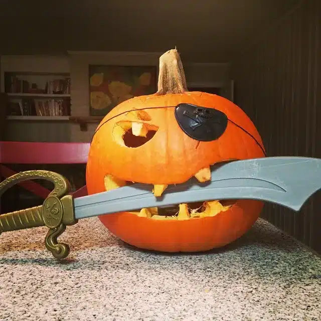 Pirate Pumpkin Carving Ideas
