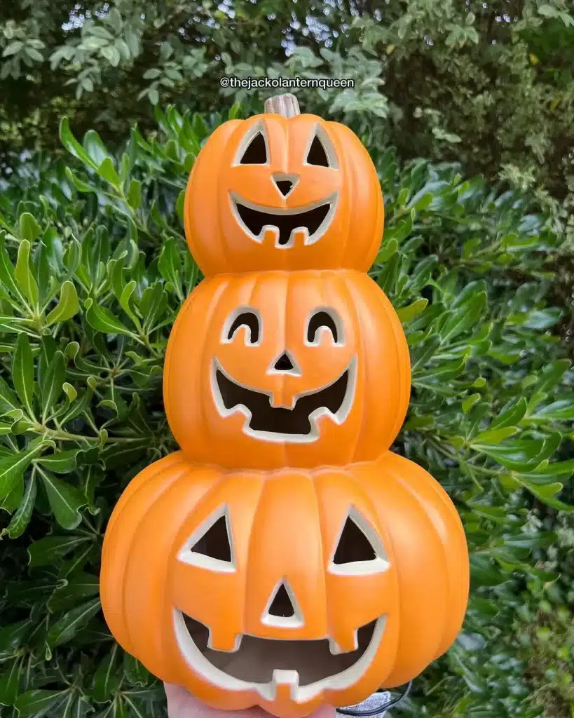 Pumpkin Stack Totem Carving Ideas