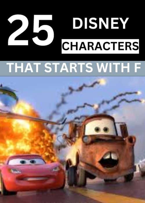 Disney Characters that Start with F