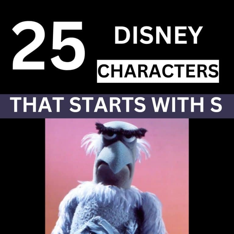 Disney characters with S