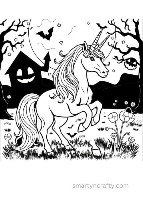 unicorn coloring pages
